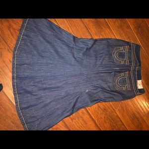 True Religion Jean Skirt